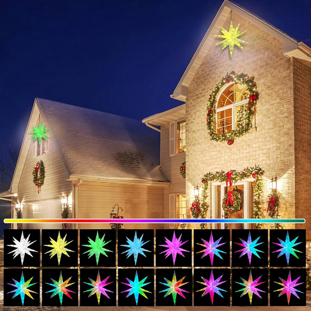 25/40/50/60CM Christmas Star L - Star Tree Topper บทวิจารณ์และราคา