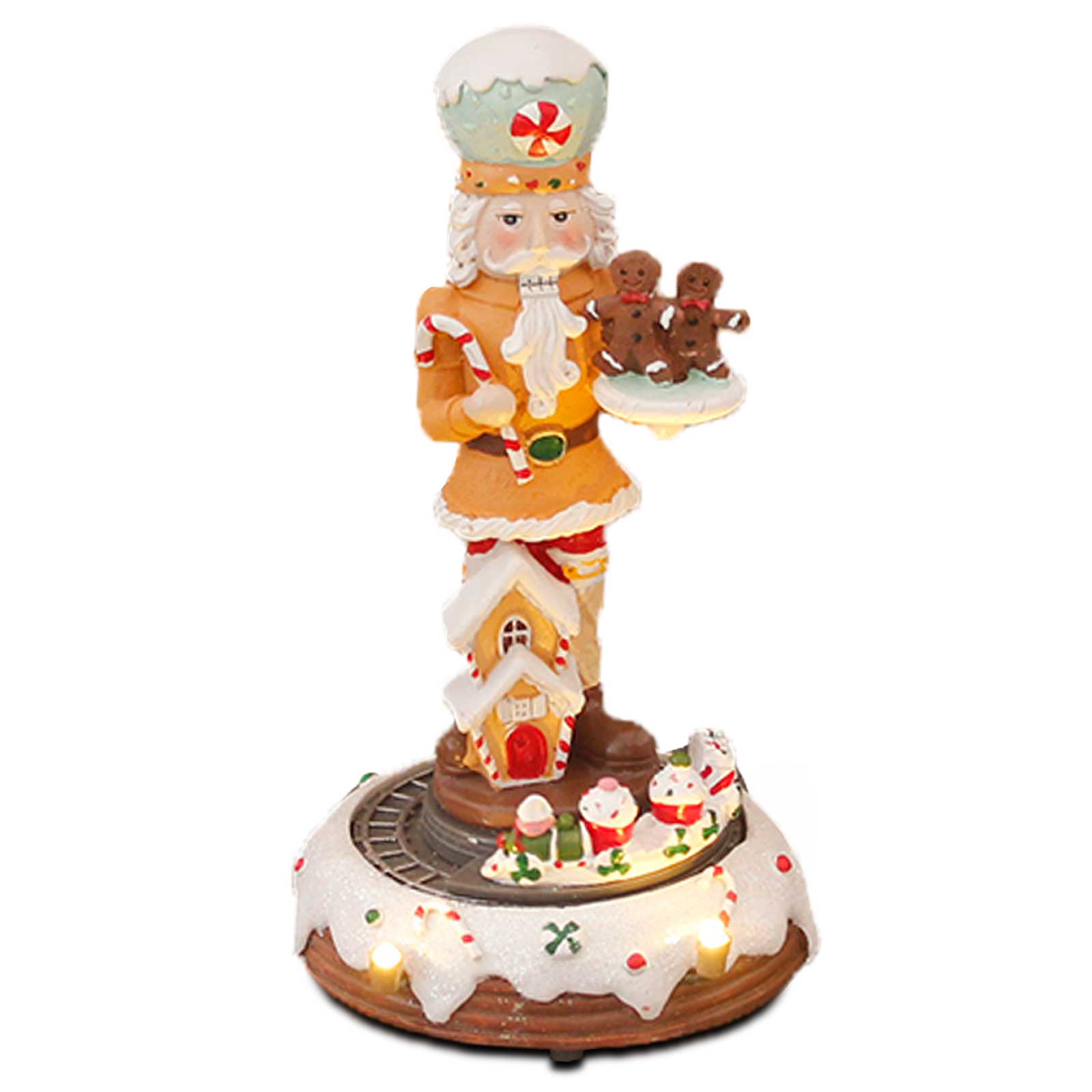 Christmas Gingerbread Nutcrack - Nutcracker Figurine บทวิจารณ์และราคา
