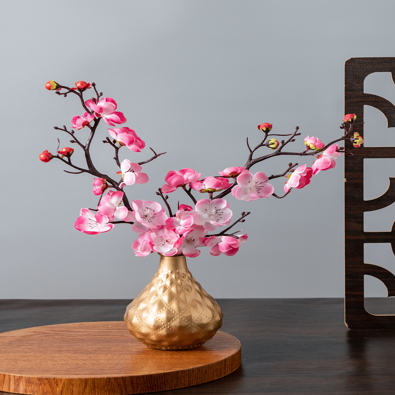 Artificial Flower Spring Plum  - Christmas Wreath Fake บทวิจารณ์และราคา