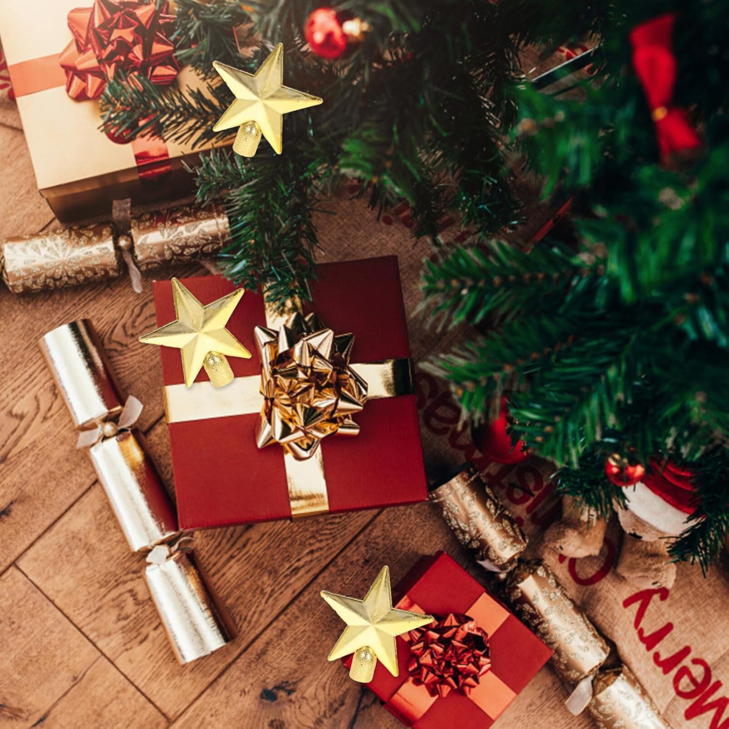 Mini Christmas Tree Topper Sma - Star Tree Topper บทวิจารณ์และราคา