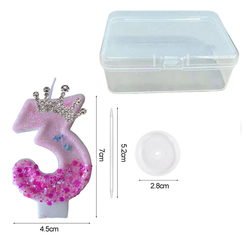 Pink Rose Red Sequins Dual Col - Holiday Candle Set บทวิจารณ์และราคา