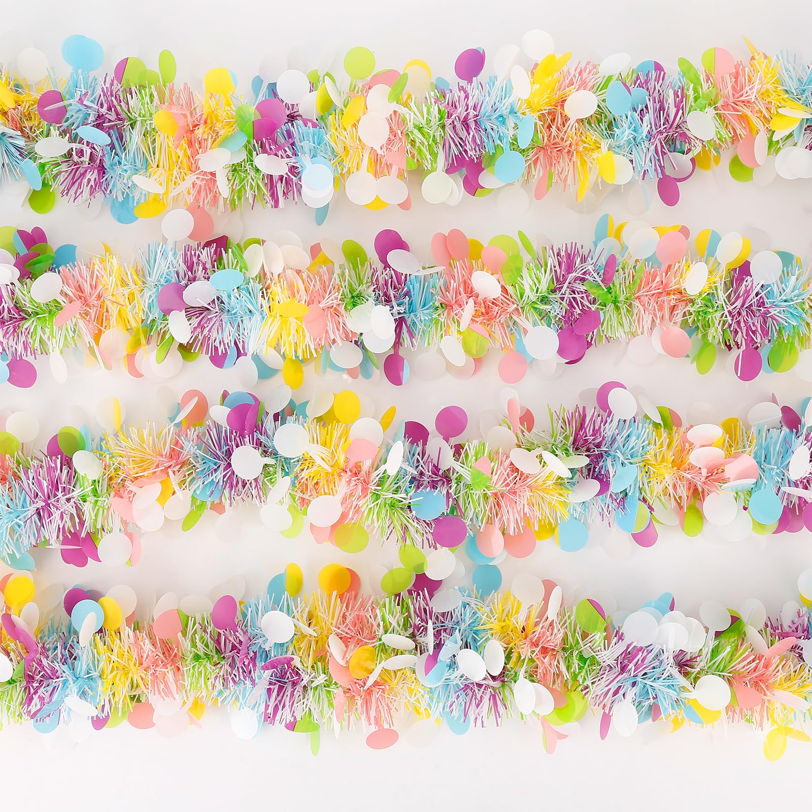 4pc Easter Tinsel Garlands Col - Tinsel Garland Decoration บทวิจารณ์และราคา