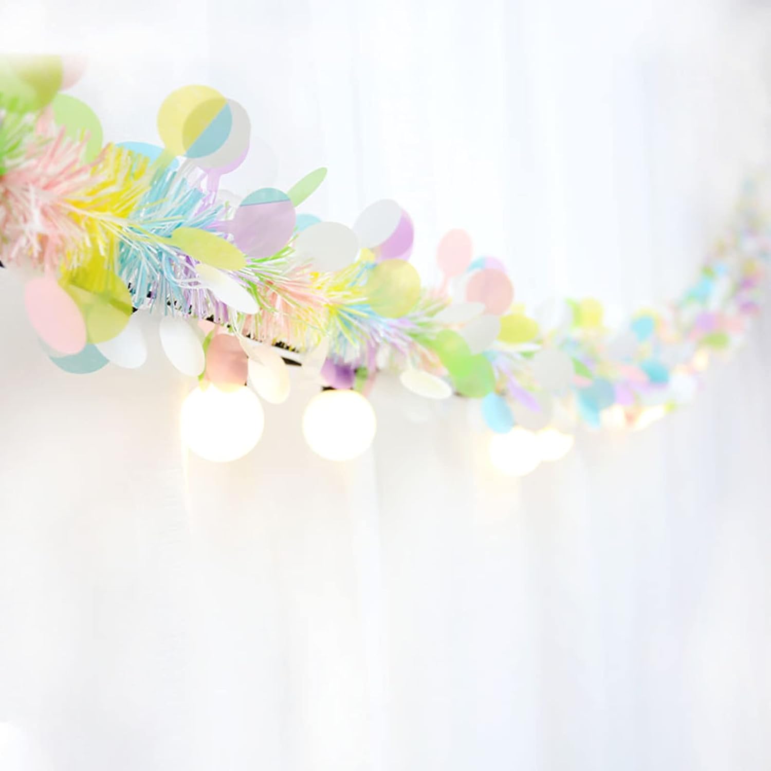 4pc Easter Tinsel Garlands Col - Tinsel Garland Decoration บทวิจารณ์และราคา