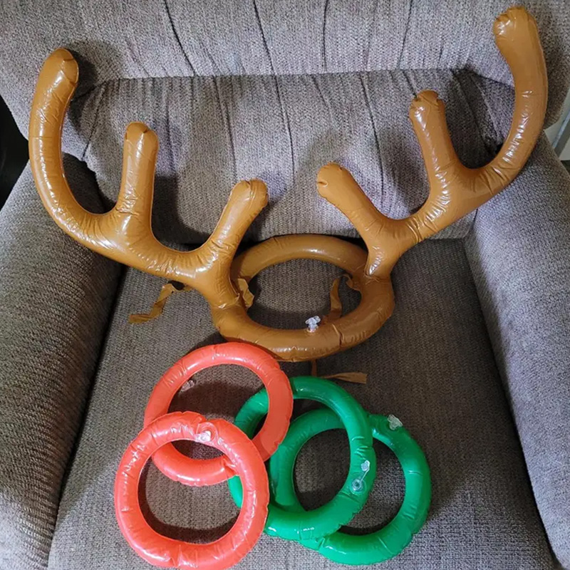 1/3/5set Christmas Game Inflat - Reindeer Antlers Headband บทวิจารณ์และราคา