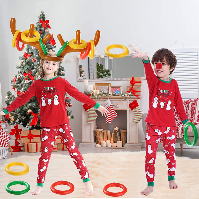 1/3/5set Christmas Game Inflat - Reindeer Antlers Headband บทวิจารณ์และราคา
