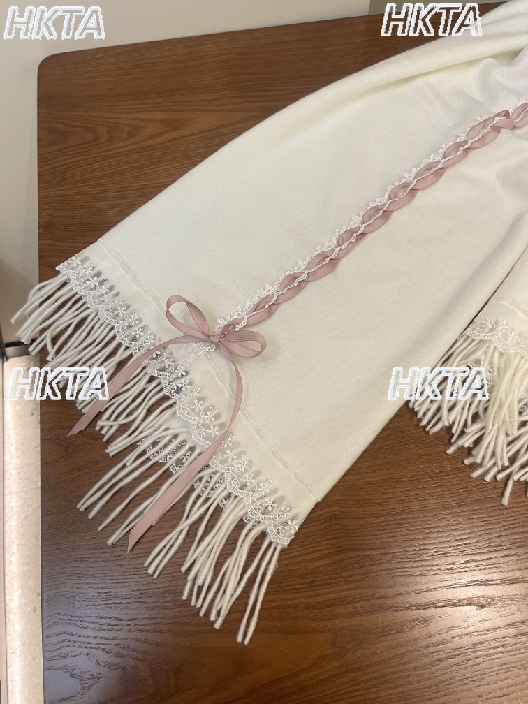 Cute Retro Ribbon Scarves Wome - Ribbon Bow Gift บทวิจารณ์และราคา