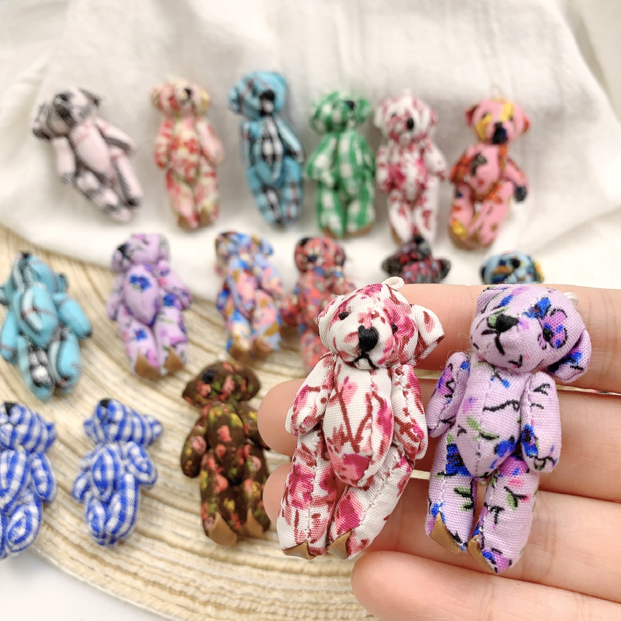10pcs Mini Joint Bears Plush K - Christmas Throw Blanket บทวิจารณ์และราคา