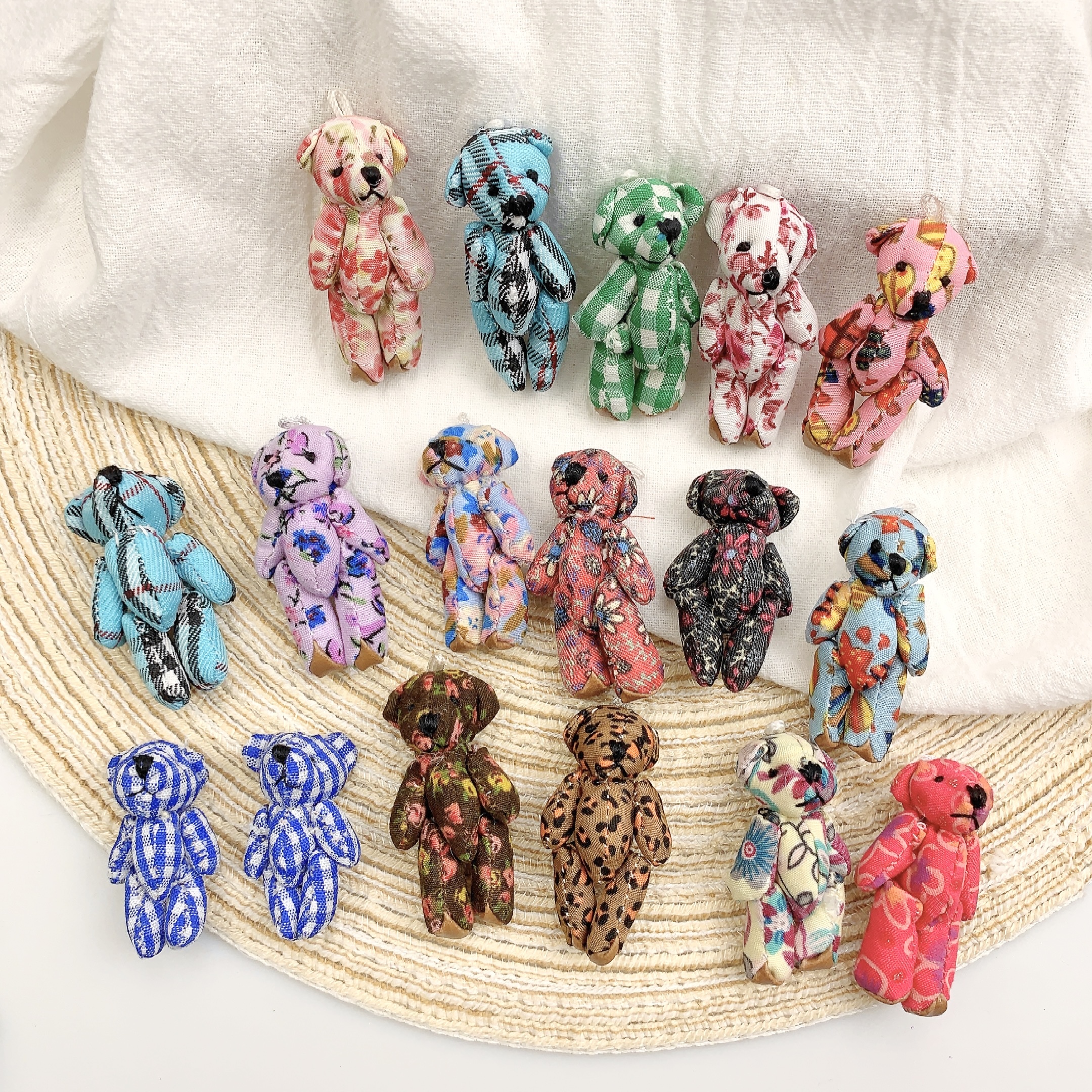 10pcs Mini Joint Bears Plush K - Christmas Throw Blanket บทวิจารณ์และราคา