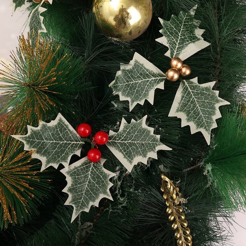 5-50pcs Christmas Holly Berrie - Christmas Wreath Fake บทวิจารณ์และราคา