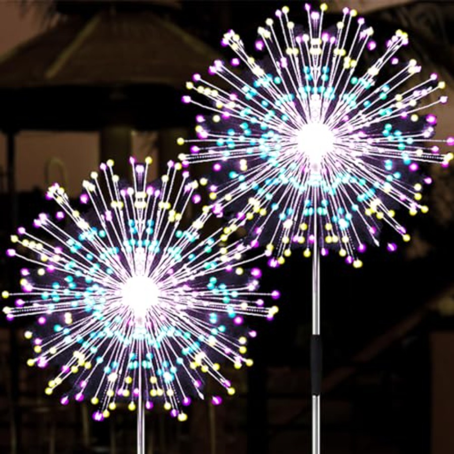 Solar Firework Lights, Lightin - Christmas Lights Outdoor บทวิจารณ์และราคา