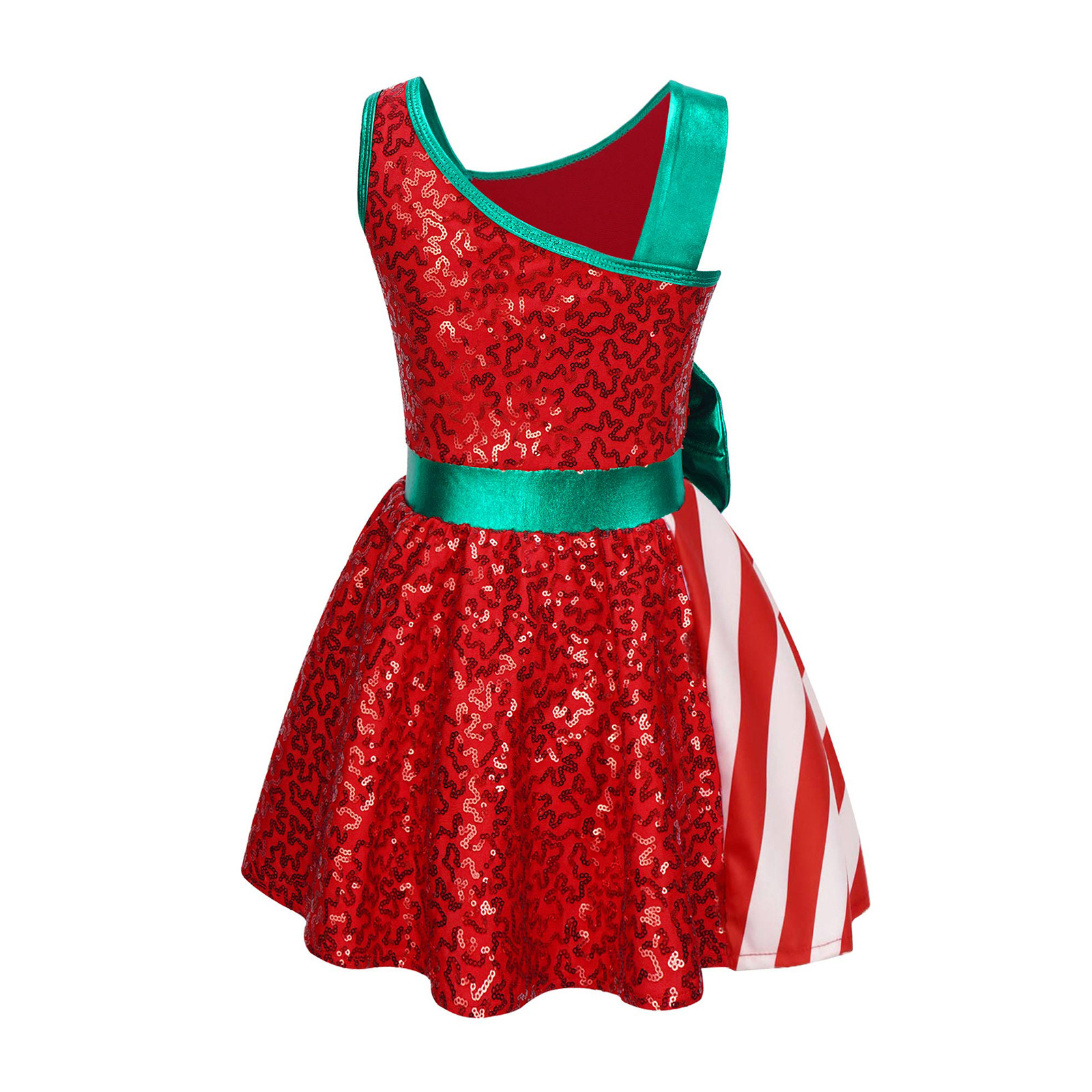 Kids Girls Christmas Party Dre - Elf Costume Christmas บทวิจารณ์และราคา