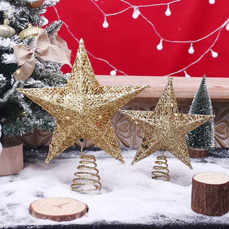 Glitter Christmas Tree Topper  - Star Tree Topper บทวิจารณ์และราคา