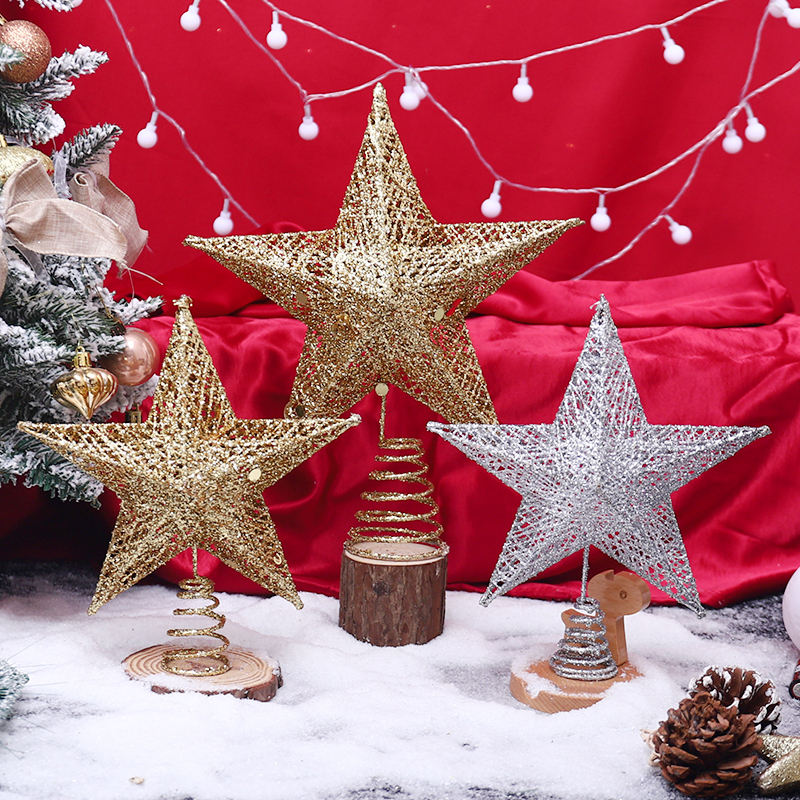 Glitter Christmas Tree Topper  - Star Tree Topper บทวิจารณ์และราคา