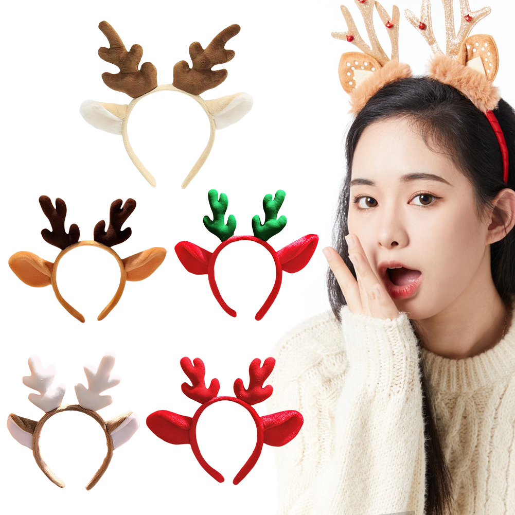Christmas Headband Reindeer An - Reindeer Antlers Headband บทวิจารณ์และราคา