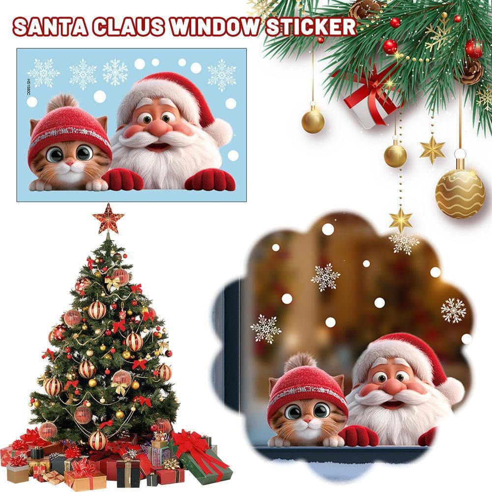 Christmas Window Door Mirror S - Snowflake Window Decal บทวิจารณ์และราคา